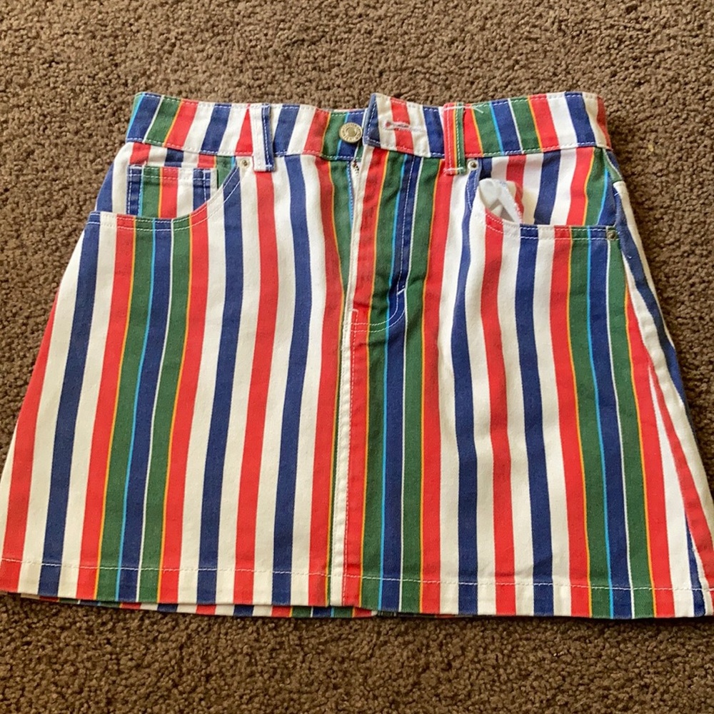 Striped skirt